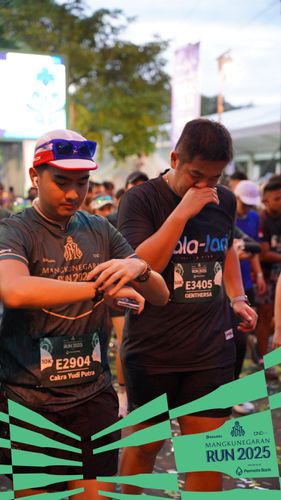 Race photo from Mangkunegaran Run 2025