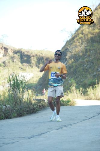 Race photo from Kelud Vertical Challenge 2024