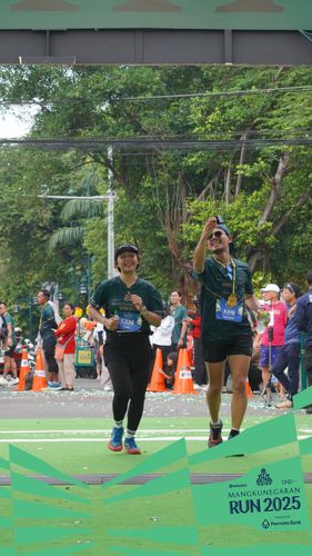 Race photo from Mangkunegaran Run 2025