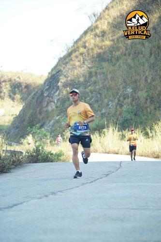 Race photo from Kelud Vertical Challenge 2024