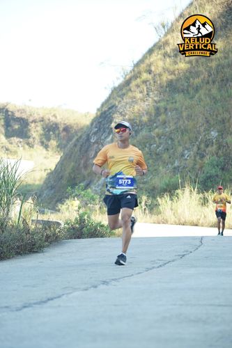 Race photo from Kelud Vertical Challenge 2024