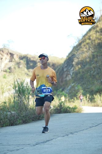 Race photo from Kelud Vertical Challenge 2024