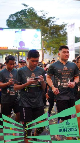 Race photo from Mangkunegaran Run 2025