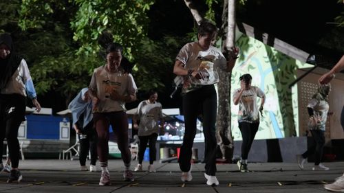 Race photo from ISC - Arutmin Borneo Run 