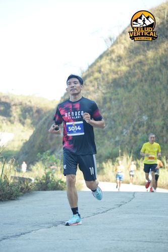 Race photo from Kelud Vertical Challenge 2024