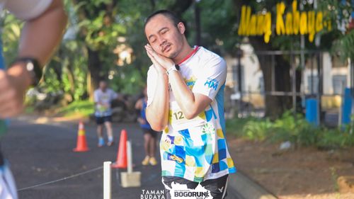 Race photo from Taman Budaya x BOGORUN 2025