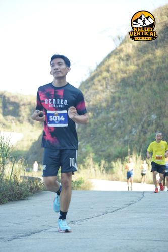 Race photo from Kelud Vertical Challenge 2024