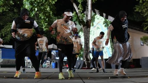 Race photo from ISC - Arutmin Borneo Run 