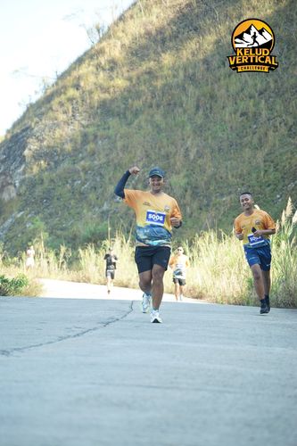 Race photo from Kelud Vertical Challenge 2024