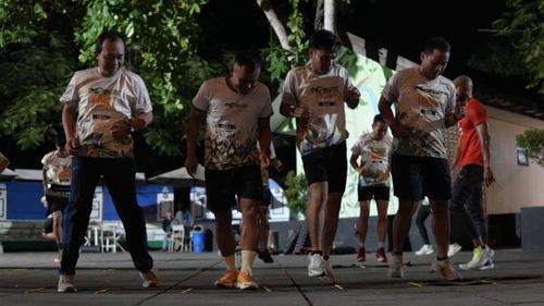 Race photo from ISC - Arutmin Borneo Run 