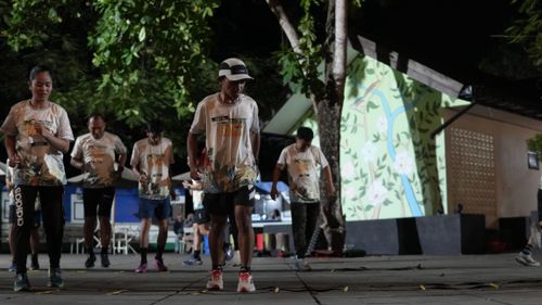 Race photo from ISC - Arutmin Borneo Run 