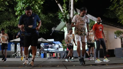 Race photo from ISC - Arutmin Borneo Run 