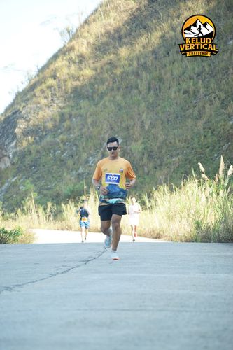Race photo from Kelud Vertical Challenge 2024