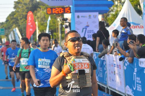 Race photo from Jabar Run 10K 2024
