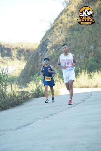 Race photo from Kelud Vertical Challenge 2024