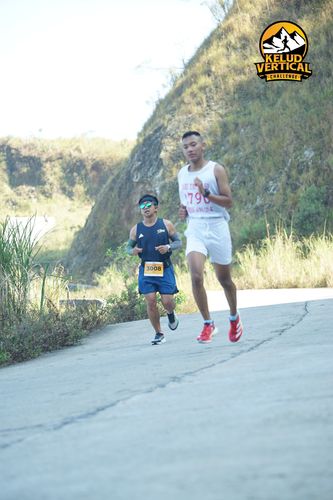 Race photo from Kelud Vertical Challenge 2024