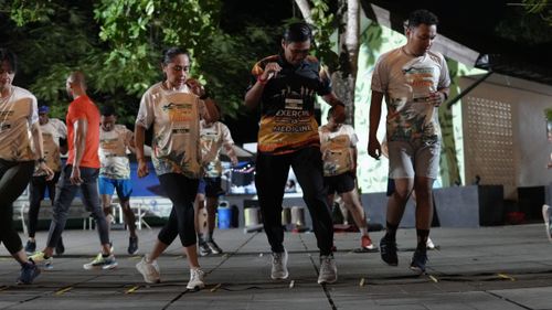 Race photo from ISC - Arutmin Borneo Run 