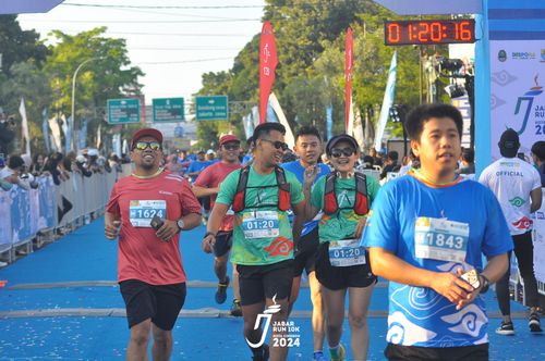 Race photo from Jabar Run 10K 2024