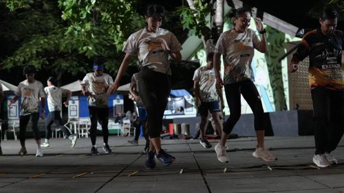 Race photo from ISC - Arutmin Borneo Run 
