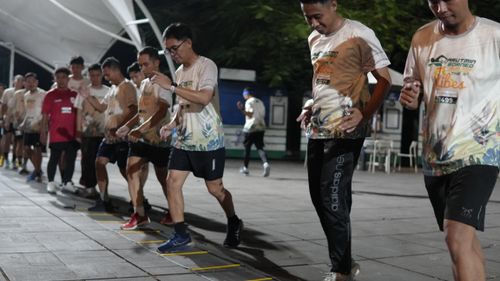 Race photo from ISC - Arutmin Borneo Run 