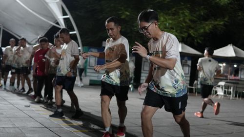 Race photo from ISC - Arutmin Borneo Run 