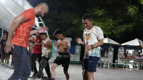 Race photo from ISC - Arutmin Borneo Run 