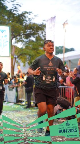 Race photo from Mangkunegaran Run 2025