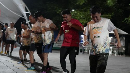 Race photo from ISC - Arutmin Borneo Run 