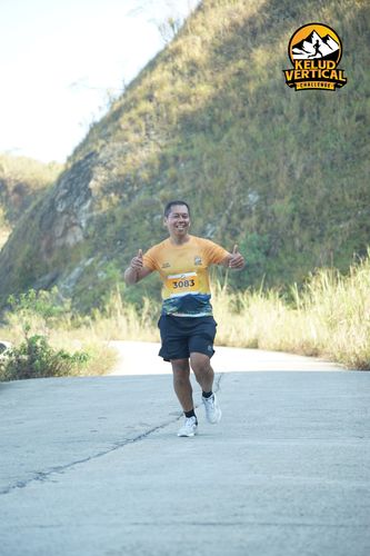 Race photo from Kelud Vertical Challenge 2024