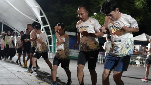 Race photo from ISC - Arutmin Borneo Run 