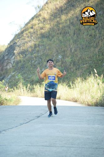 Race photo from Kelud Vertical Challenge 2024