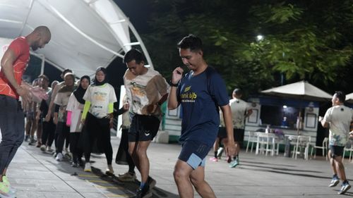 Race photo from ISC - Arutmin Borneo Run 