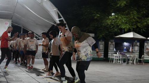 Race photo from ISC - Arutmin Borneo Run 