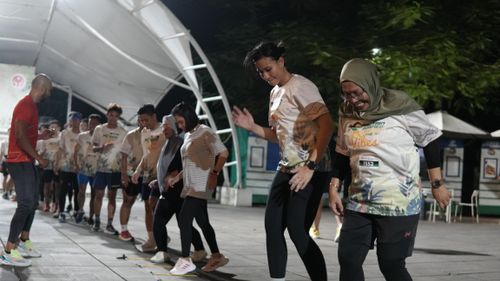 Race photo from ISC - Arutmin Borneo Run 