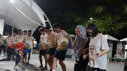 Race photo from ISC - Arutmin Borneo Run 