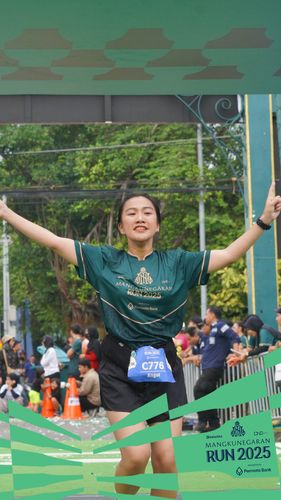 Race photo from Mangkunegaran Run 2025
