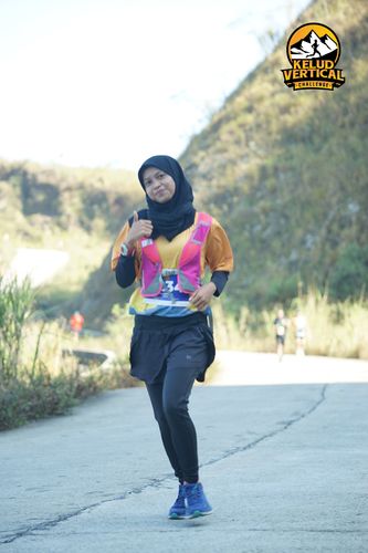 Race photo from Kelud Vertical Challenge 2024