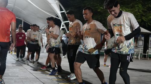 Race photo from ISC - Arutmin Borneo Run 