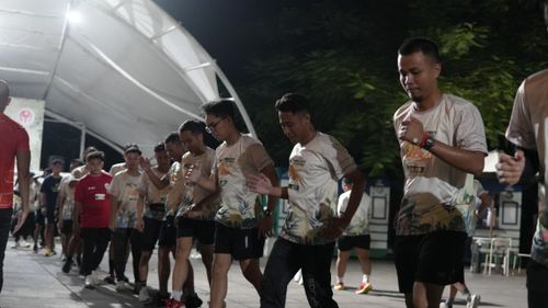 Race photo from ISC - Arutmin Borneo Run 