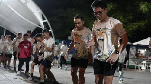 Race photo from ISC - Arutmin Borneo Run 