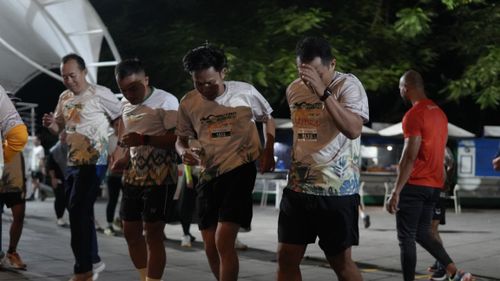Race photo from ISC - Arutmin Borneo Run 