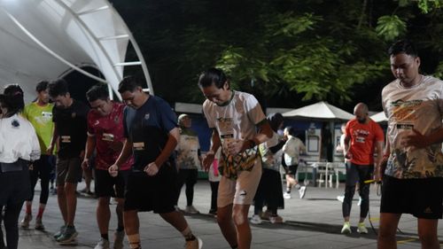 Race photo from ISC - Arutmin Borneo Run 