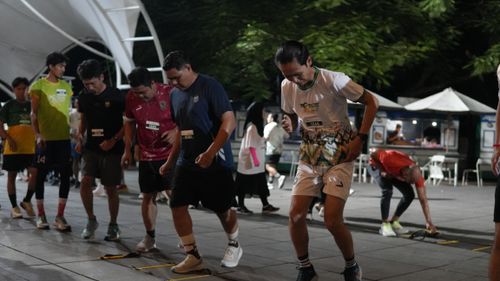 Race photo from ISC - Arutmin Borneo Run 