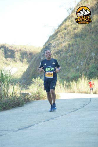 Race photo from Kelud Vertical Challenge 2024