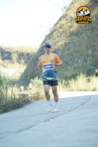 Race photo from Kelud Vertical Challenge 2024