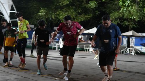 Race photo from ISC - Arutmin Borneo Run 