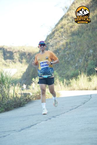 Race photo from Kelud Vertical Challenge 2024