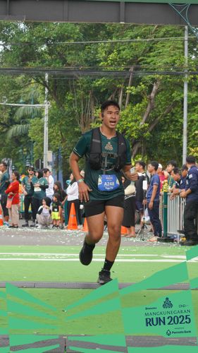 Race photo from Mangkunegaran Run 2025