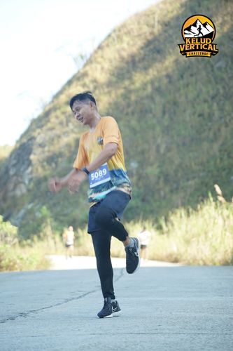 Race photo from Kelud Vertical Challenge 2024