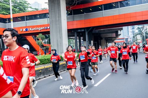 Race photo from ONE RUN 10K 2025